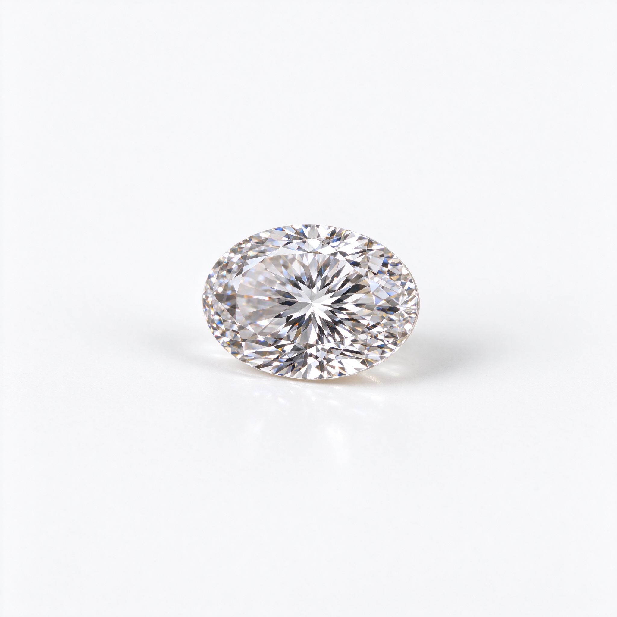 Oval Cut cut loose moissanite