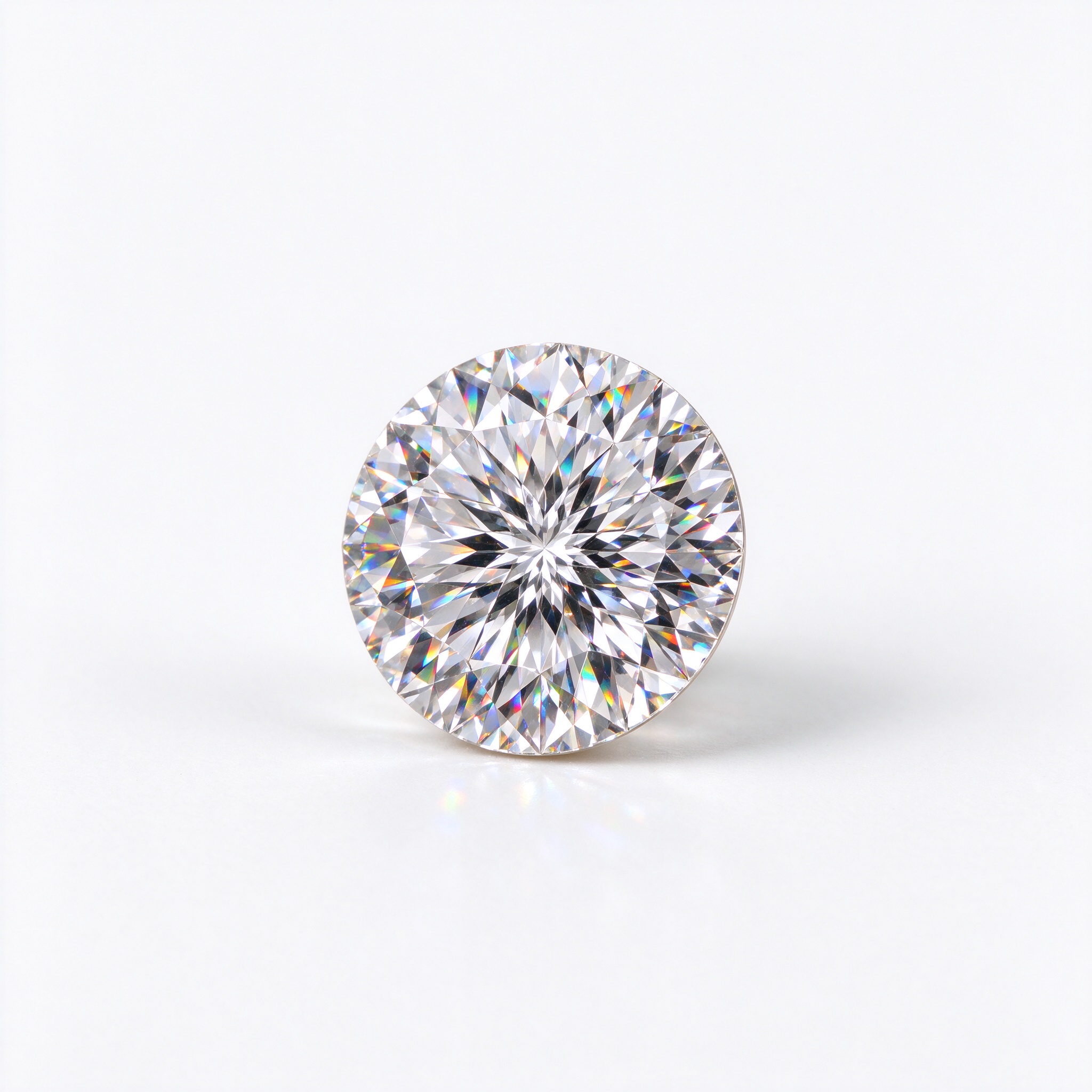 Round Brilliant Cut cut loose moissanite