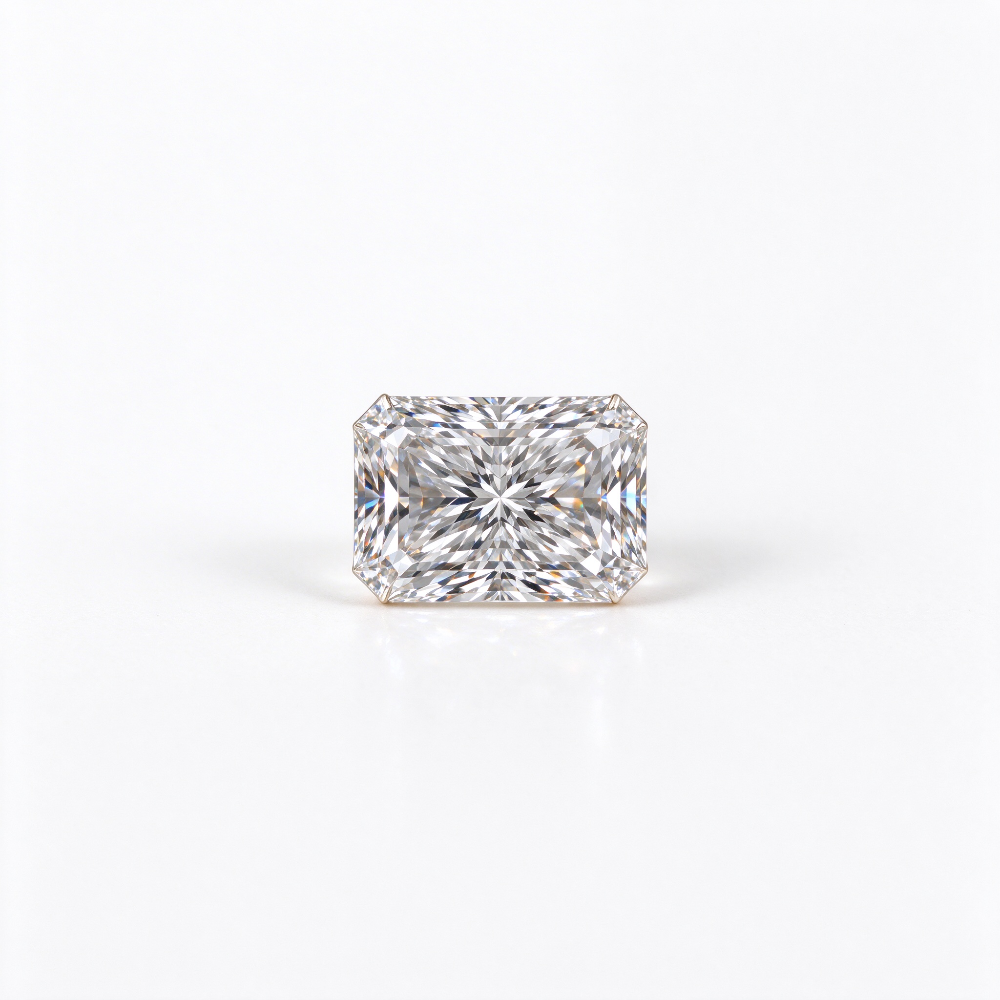 1ct Radiant Cut Moissanite
